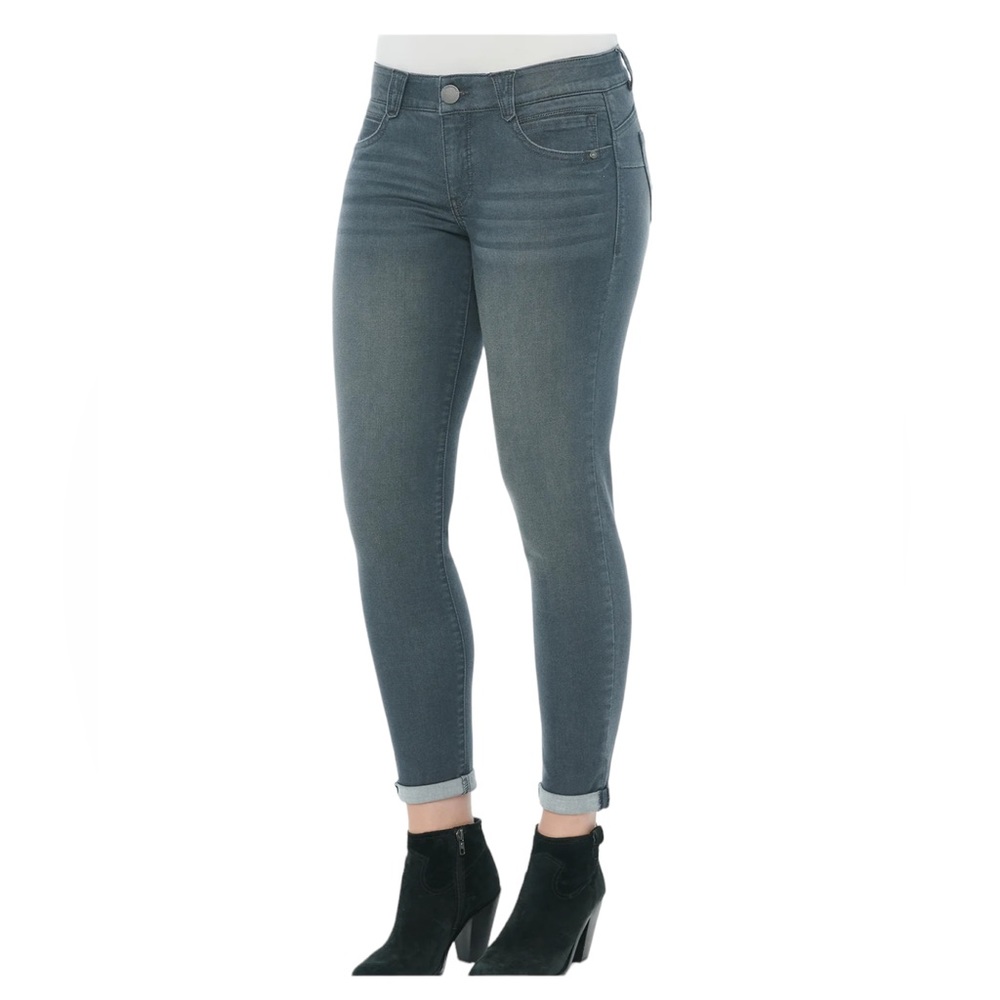 #80 Democracy Gray Luxe Touch Premium Freedom Ankle Skimmer Jean